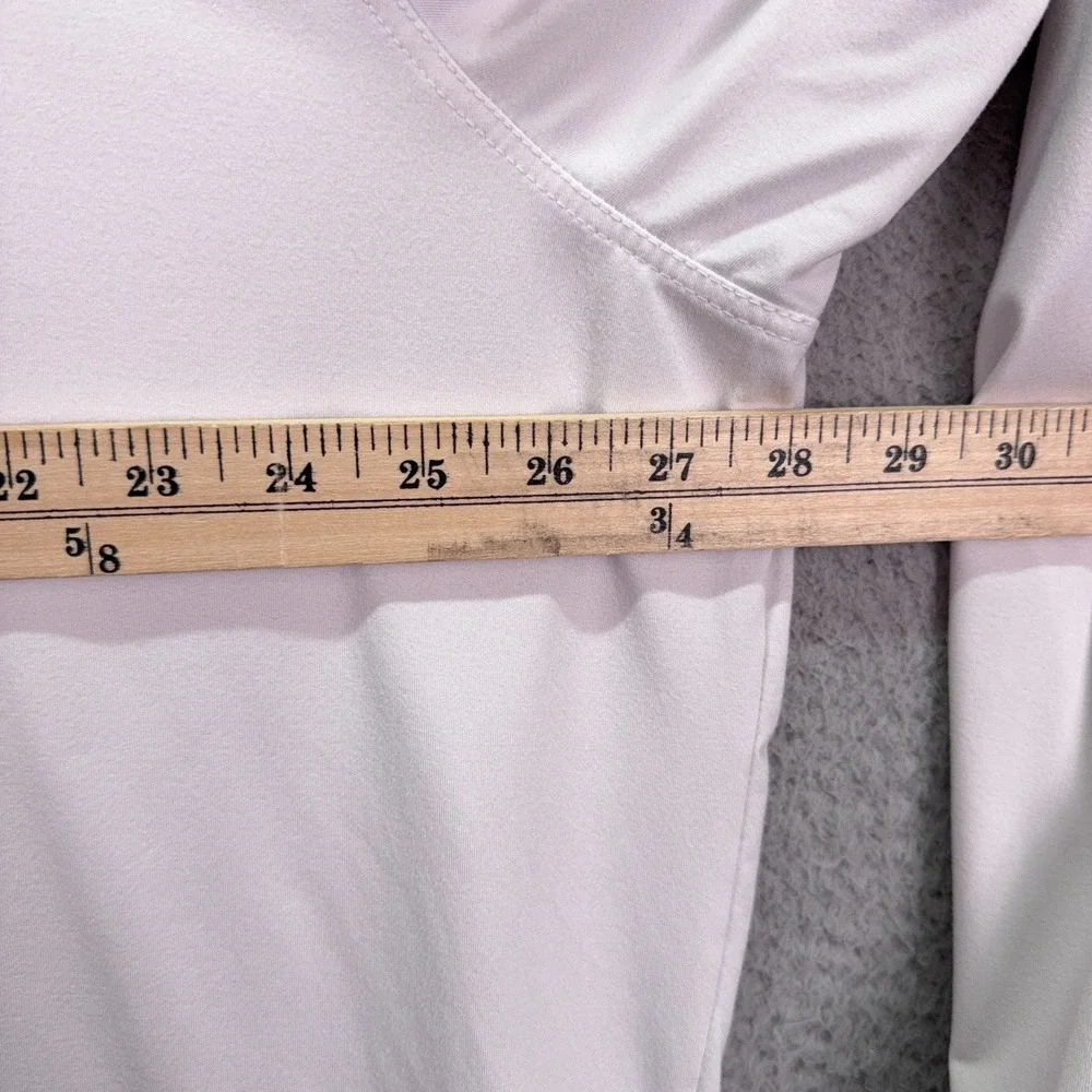 Rhoback Shirt Men 3XL White 1/4 Zip Pullover Performance Athleisure Stretch Golf
